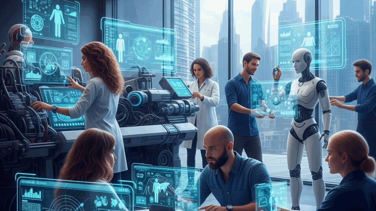 Synergizing Strengths: The Dynamic Partnership Between AI and Human Ingenuity in Modern Workplaces